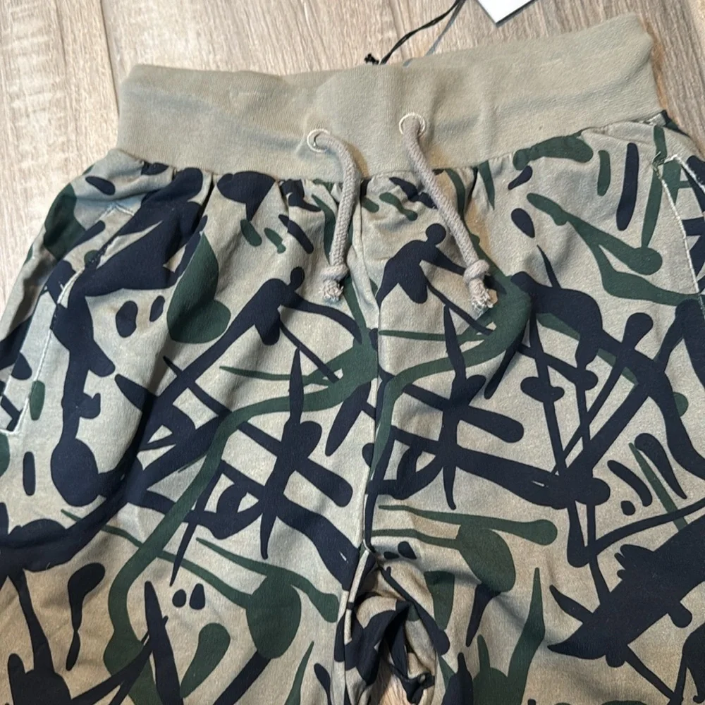 Sometime Soon Anthony Camo Joggers‎ Kids Size 14 NWT